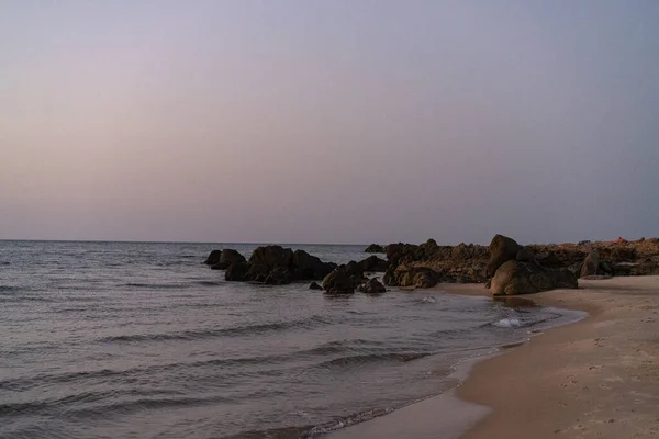 北チュニジアのビーチ キャップアンジェラ Kef Abed Cap Serrat — ストック写真