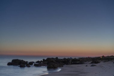 Kuyruklu yıldız Neowise Akşam ve Günbatımı - Kuzey Tunus