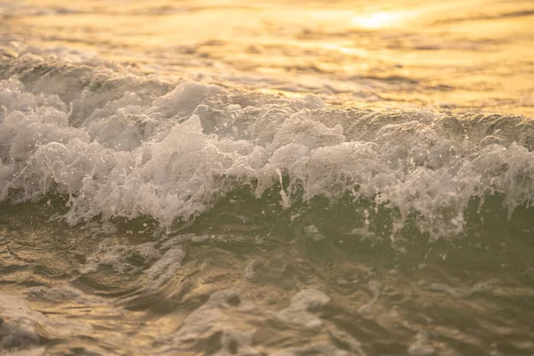 Tarde Puesta Sol Playa Norte Túnez — Foto de Stock