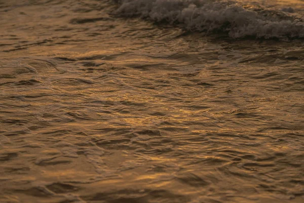 Noite Pôr Sol Praia Norte Tunísia — Fotografia de Stock