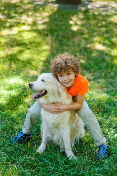 Bellissimo abbraccio nel parco — Foto Stock