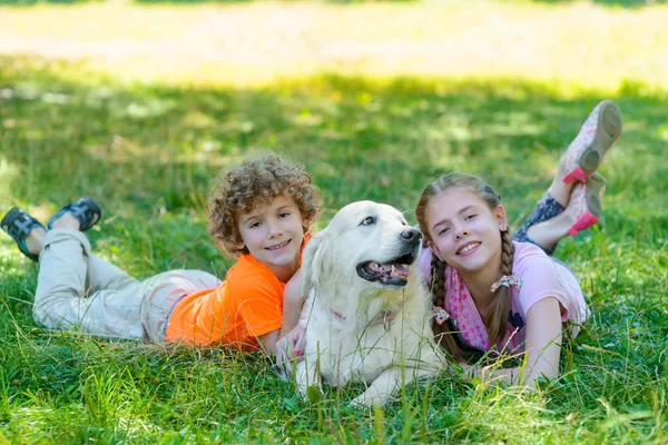 Grand portrait d'enfants — Photo