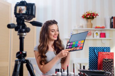 Göz farı palet makyaj ayarlamak