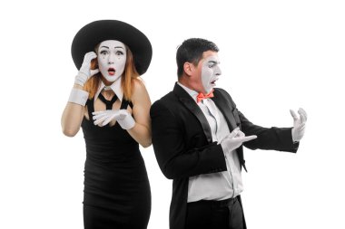 MIME sanatçıların kroki