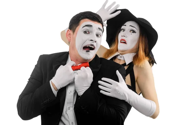 Mimes saw something weird