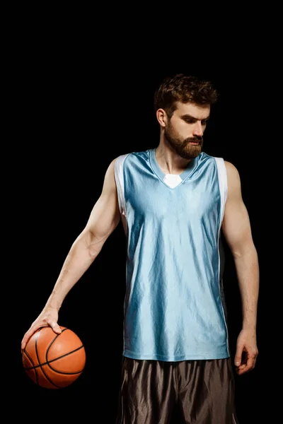 Retrato do jogador de basquete — Fotografia de Stock