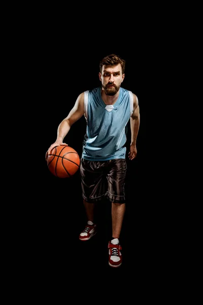 Pemain basket dalam aksi — Stok Foto