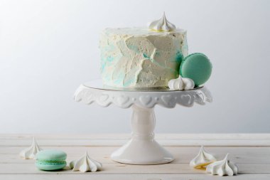 Makarna meringues, pasta ve tatlılar