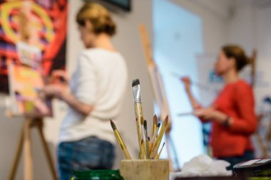 sanatsal fırça seti