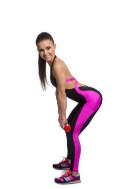 Eğitim kadın yan görünüm