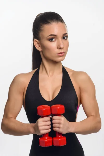 Retrato de deportista confiada — Foto de Stock