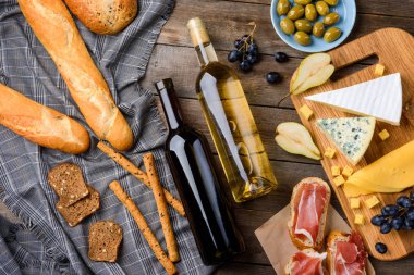 Çok sayıda maddeler ve şarap