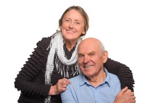 Foto encantadora de la pareja de ancianos — Foto de Stock