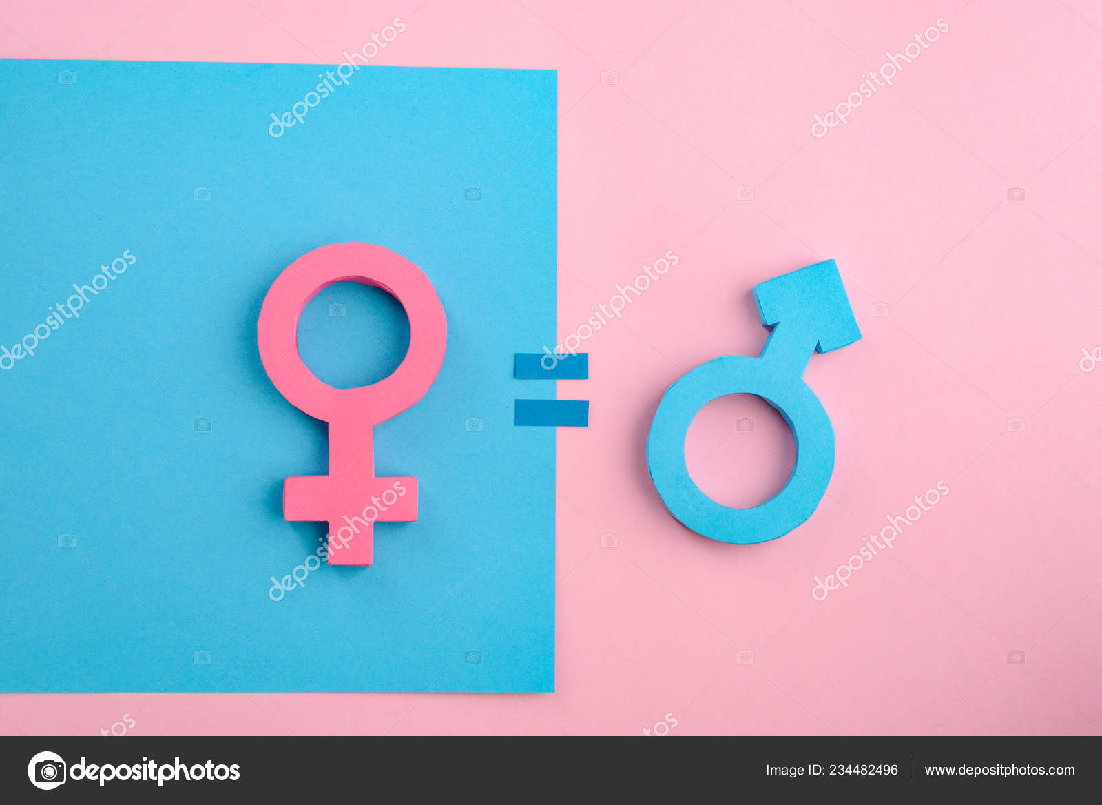Equality between men and Stock Photo ©YGphoto 234482496