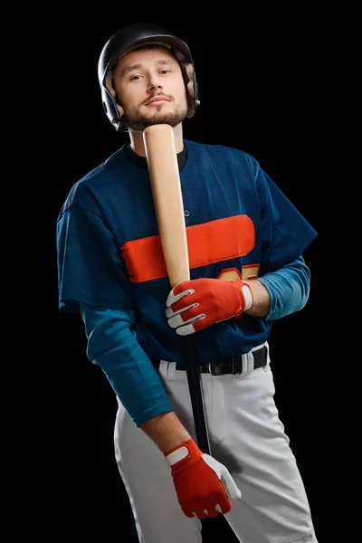 야구 선수의 초상화 — 스톡 사진