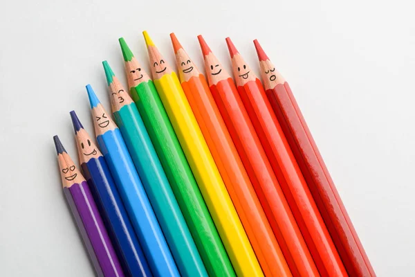 Set of colored pencils — Stock Photo, Image