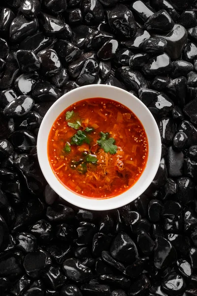 Китайський пряні супу — стокове фото