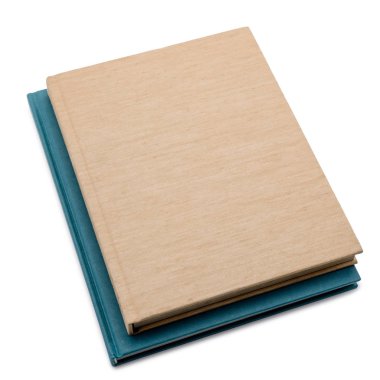 beyaz zemin üzerine iki kitabı