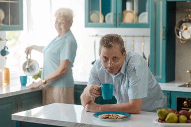 Çay içme Dede portresi