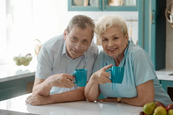 Felice coppia anziana — Foto Stock