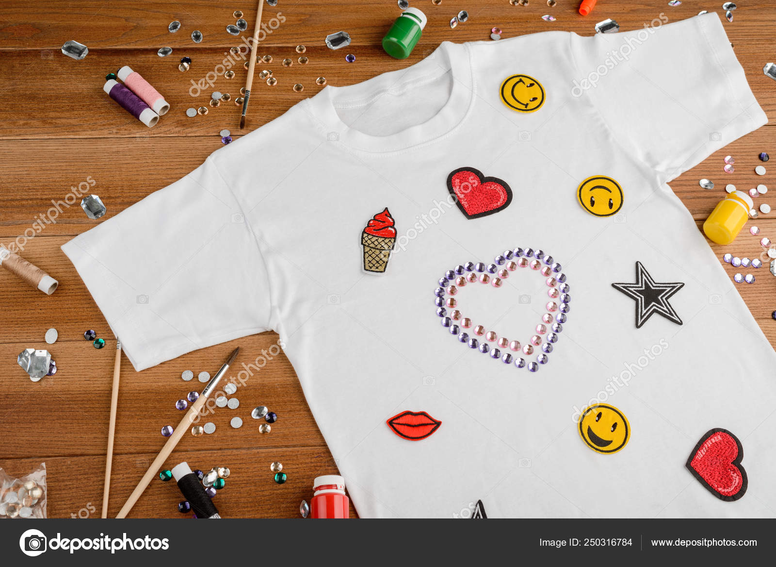 decorated tee shirts