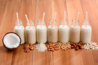 Vegan süt geniş seçim