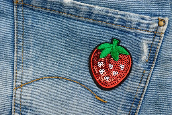 Patch de paillettes fraise — Photo