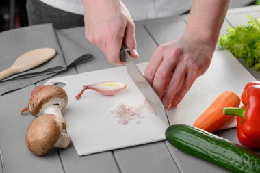 soğan doğrama Şef