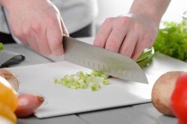 soğan doğrama Şef