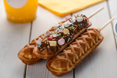 Tatlı mısır unu çubukları