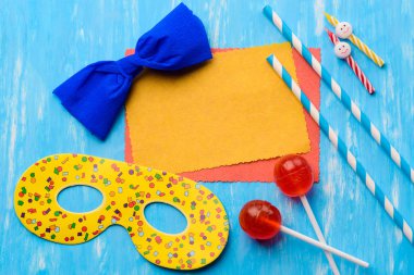 Unutulmaz doğum günü partisi davetiye şablonu