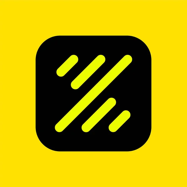 Zynn App Icon Vektorfarge – stockvektor