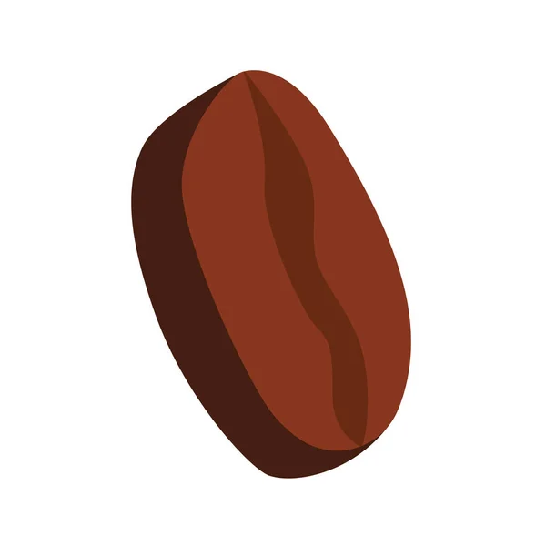 Coffee Bean Icon Isolated Vector Illustration — Stock Vector