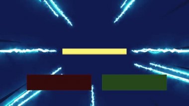 Oyuncu Kahramanı Alarm Kutusu Küçük Resim Kapağı, Neon Animasyon 4k