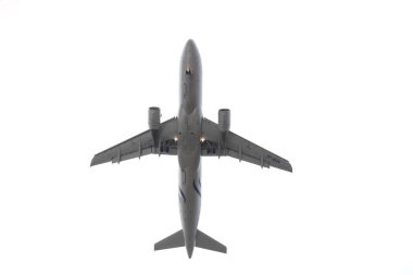 Istanbul, Türkiye - 04 Şubat 2018: Aeroflot Airbus A320-Istanbul Atatürk Havaalanına iniş 214 (Cn 2106). Aeroflot Rusya'nın bayrak taşıyıcı 228 filo büyüklüğü ve 129 hedefleri olduğunu