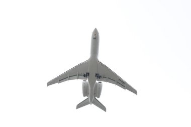 Istanbul, Türkiye - 04 Şubat 2018: Katar Executive Bombardier Global Istanbul Atatürk Havaalanına iniş 5000 (Cn 9581). Katar Executive bir iş jeti Qa 11 filo büyüklüğü ile kuruluşudur