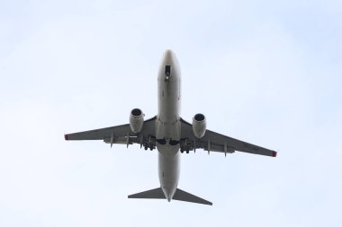Istanbul, Türkiye - 03 Şubat 2018: Türk Hava Yolları Boeing 737-8f2 (Cn 35742) açılış Istanbul Ataturk Havaalanı'na. Senin 328 filo büyüklüğü ve 302 hedefleri Türkiye'nin bayrak taşıyıcı