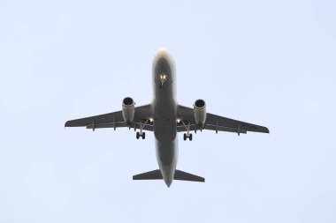 Istanbul, Türkiye - 03 Şubat 2018: Türk Hava Yolları'nın Airbus A320-Istanbul Atatürk Havaalanına iniş 232 (Cn 3558). Senin 328 filo büyüklüğü ve 302 hedefleri Türkiye'nin bayrak taşıyıcı