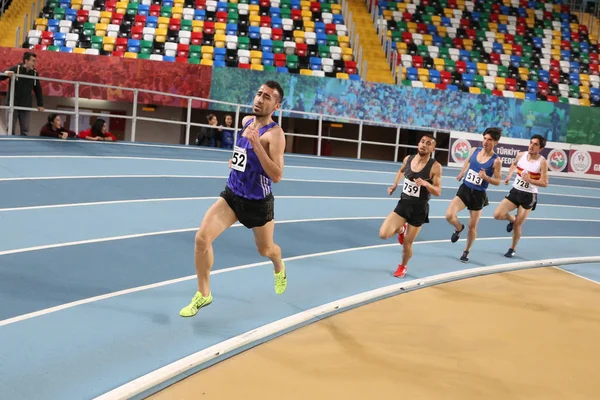 トゥルクセル トルコ屋内陸上競技選手権大会中イスタンブール トルコ 2018 — ストック写真