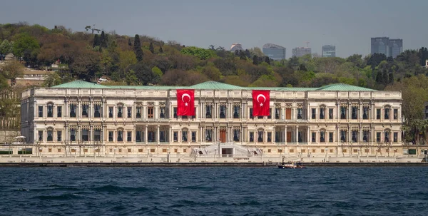 Ortakoy Daki Ciragan Sarayı Stanbul Şehri Türkiye — Stok fotoğraf