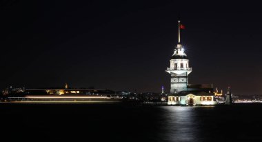 İstanbul Boğazı 'ndaki Bakireler Kulesi, İstanbul Kenti, Türkiye