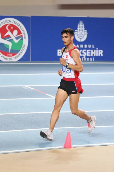 Istanbul Turkiet Mars 2018 Odefinierad Idrottsman Race Walking Internationella U18 — Stockfoto