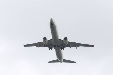 Istanbul, Türkiye - 04 Mart 2018: Türk Hava Yolları Boeing 737-9f2er (Cn 40986) açılış Istanbul Ataturk Havaalanı'na. Senin 328 filo büyüklüğü ve 302 hedefleri Türkiye'nin bayrak taşıyıcı
