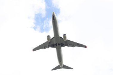 Istanbul, Türkiye - 04 Mart 2018: Türk Hava Yolları Boeing 737-9f2er (Cn 40986) açılış Istanbul Ataturk Havaalanı'na. Senin 328 filo büyüklüğü ve 302 hedefleri Türkiye'nin bayrak taşıyıcı