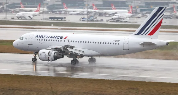 Istanbul Turquia Março 2018 Air France Airbus A319 111 1025 — Fotografia de Stock