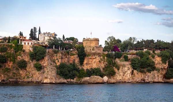 Oldtown Antalya Şehir Türkiye Nin Evlerde — Stok fotoğraf