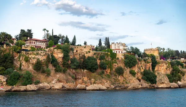 Domy Staré Město Antalya Turecko — Stock fotografie