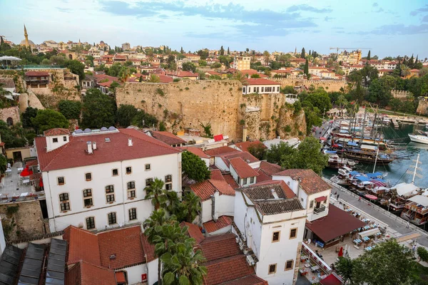 Casas Oldtown Antalya City Turquía — Foto de Stock