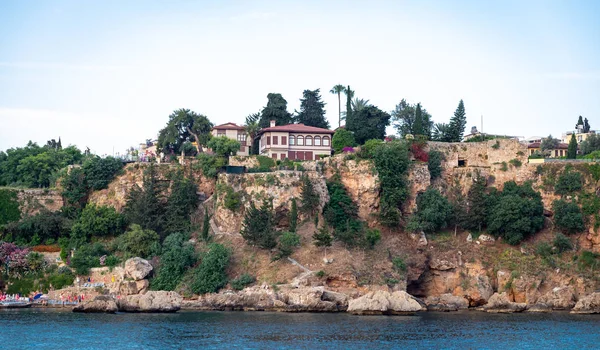 Maisons Dans Vieille Ville Antalya Turquie — Photo