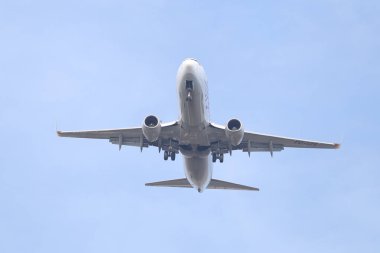 Istanbul, Türkiye - 10 Mart 2018: Pegasus Havayolları Boeing 737-86j (Cn 37740) açılış Istanbul Ataturk Havaalanı'na. Pegasus Airlines 74 filo büyüklüğü ve 103 hedefleri vardır